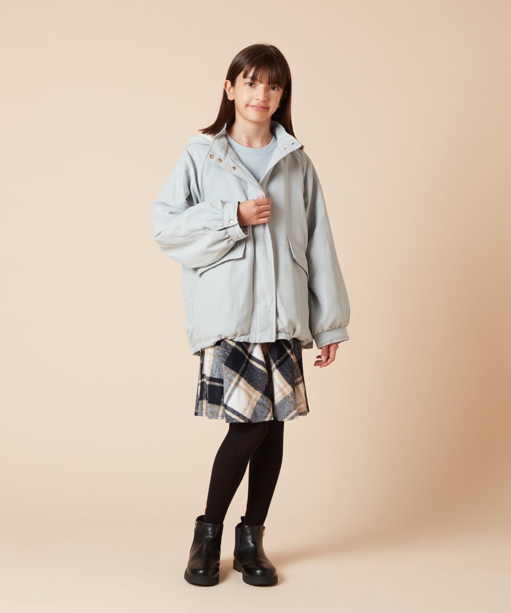 KJHAA44034 a.v.v KIDS(アー・ヴェ・ヴェ) [100-160]アソートフレアスカート ネイビー
