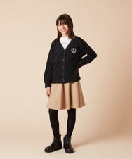 KJHAA44034 a.v.v KIDS(アー・ヴェ・ヴェ) [100-160]アソートフレアスカート ネイビー