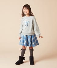 KJHAA44034 a.v.v KIDS(アー・ヴェ・ヴェ) [100-160]アソートフレアスカート ネイビー