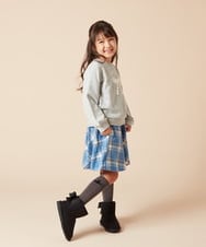 KJHAA44034 a.v.v KIDS(アー・ヴェ・ヴェ) [100-160]アソートフレアスカート ネイビー