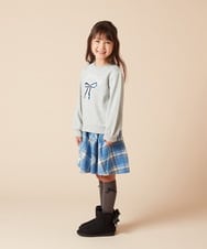 KJHAA44034 a.v.v KIDS(アー・ヴェ・ヴェ) [100-160]アソートフレアスカート ネイビー