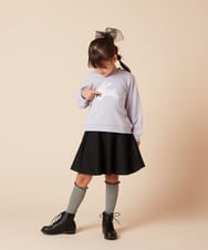 KJHAA44034 a.v.v KIDS(アー・ヴェ・ヴェ) [100-160]アソートフレアスカート ネイビー