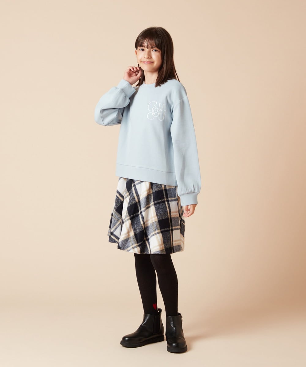 KJHAA44034 a.v.v KIDS(アー・ヴェ・ヴェ) [100-160]アソートフレアスカート ネイビー