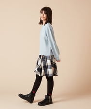 KJHAA44034 a.v.v KIDS(アー・ヴェ・ヴェ) [100-160]アソートフレアスカート ネイビー