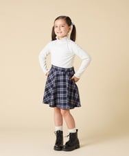 KJHAD40034 a.v.v KIDS(アー・ヴェ・ヴェ) [120-160]アソートフレアスカート ネイビー