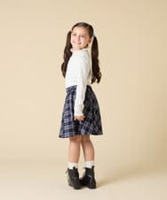 KJHAD40034 a.v.v KIDS(アー・ヴェ・ヴェ) [120-160]アソートフレアスカート ネイビー