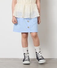 KJHGC02044 a.v.v KIDS(アー・ヴェ・ヴェ) [160]ベイカーポケットスカート ベージュ