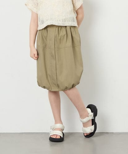 KJHHD75039 a.v.v KIDS [130-160]【冷感/速乾】裾ドロストスカート