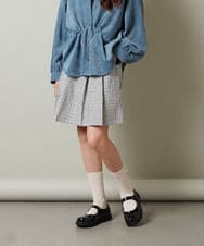 KJHJS31029 a.v.v KIDS(アー・ヴェ・ヴェ) [100-130]アソートプリーツスカート ライトブルー