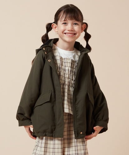 KJJAA01055 a.v.v KIDS [100-130]裏ボアマウンテンパーカー