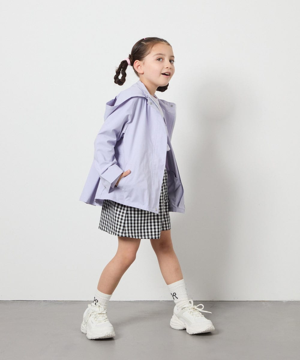 KJJEA21054 a.v.v KIDS(アー・ヴェ・ヴェ) [100-130]【撥水加工/洗濯機で洗える】バックタックブルゾン グリーン