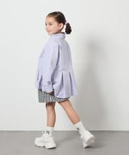 KJJEA21054 a.v.v KIDS(アー・ヴェ・ヴェ) [100-130]【撥水加工/洗濯機で洗える】バックタックブルゾン グリーン