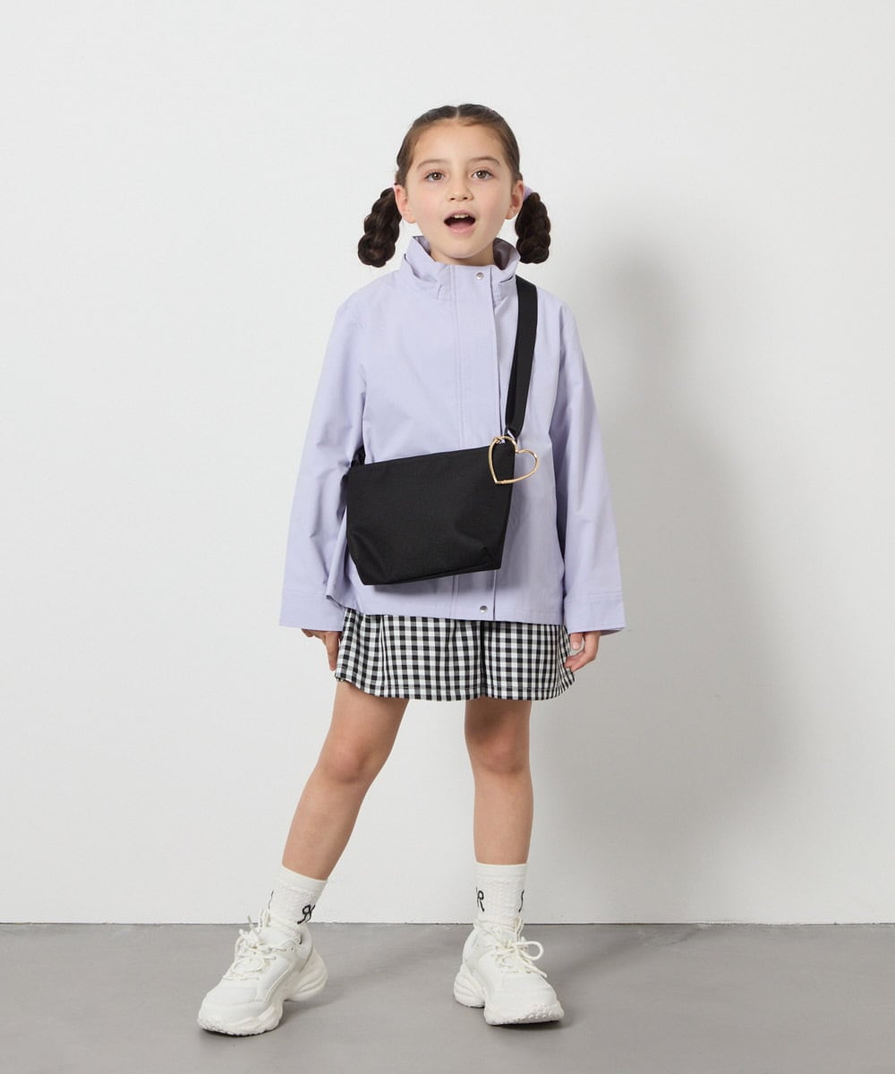 KJJEA21054 a.v.v KIDS(アー・ヴェ・ヴェ) [100-130]【撥水加工/洗濯機で洗える】バックタックブルゾン グリーン