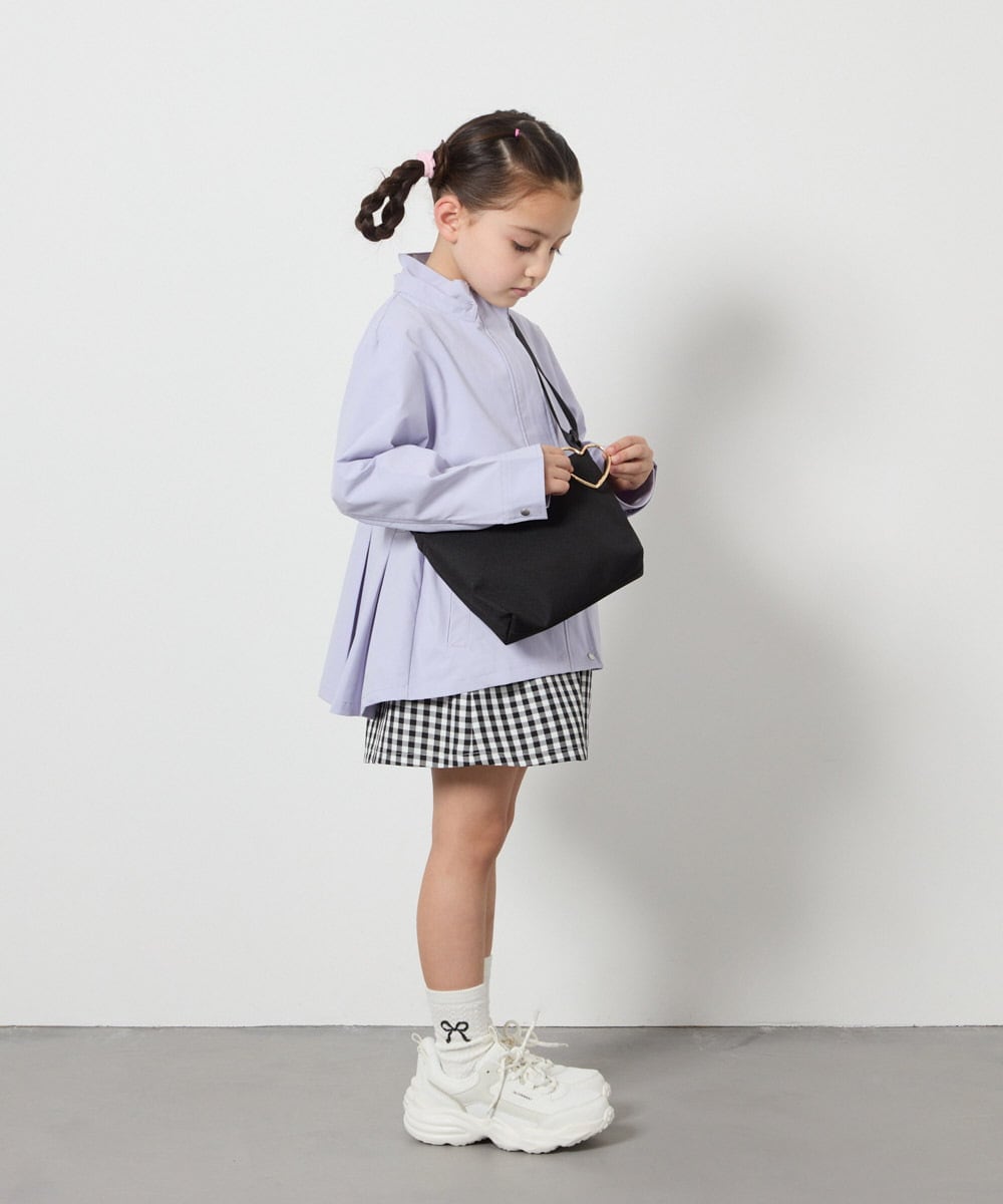 KJJEA21054 a.v.v KIDS(アー・ヴェ・ヴェ) [100-130]【撥水加工/洗濯機で洗える】バックタックブルゾン グリーン