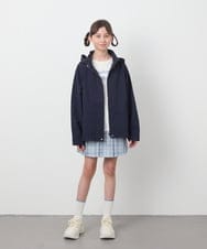 KJJEA21054 a.v.v KIDS(アー・ヴェ・ヴェ) [100-130]【撥水加工/洗濯機で洗える】バックタックブルゾン グリーン