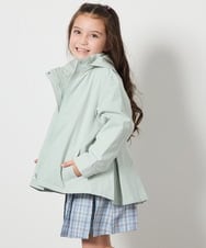 KJJEA21054 a.v.v KIDS(アー・ヴェ・ヴェ) [100-130]【撥水加工/洗濯機で洗える】バックタックブルゾン グリーン