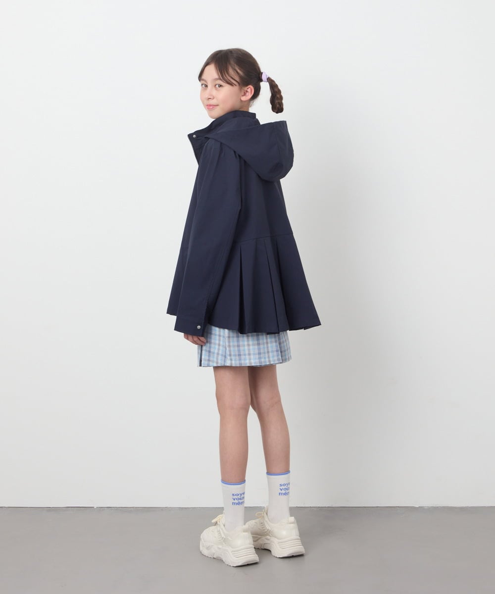KJJEA21054 a.v.v KIDS(アー・ヴェ・ヴェ) [100-130]【撥水加工/洗濯機で洗える】バックタックブルゾン グリーン