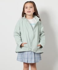 KJJEA21054 a.v.v KIDS(アー・ヴェ・ヴェ) [100-130]【撥水加工/洗濯機で洗える】バックタックブルゾン グリーン