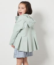 KJJEA21054 a.v.v KIDS(アー・ヴェ・ヴェ) [100-130]【撥水加工/洗濯機で洗える】バックタックブルゾン グリーン