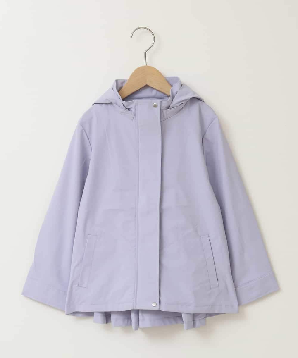 KJJEA21054 a.v.v KIDS(アー・ヴェ・ヴェ) [100-130]【撥水加工/洗濯機で洗える】バックタックブルゾン ラベンダー