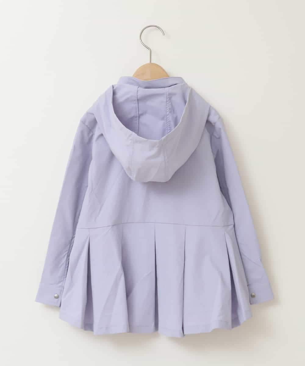 KJJEA21054 a.v.v KIDS(アー・ヴェ・ヴェ) [100-130]【撥水加工/洗濯機で洗える】バックタックブルゾン ラベンダー