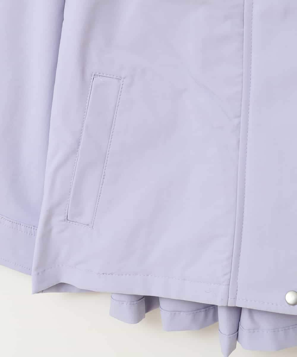 KJJEA21054 a.v.v KIDS(アー・ヴェ・ヴェ) [100-130]【撥水加工/洗濯機で洗える】バックタックブルゾン ラベンダー