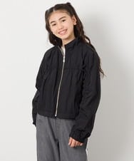 KJJEA33059 a.v.v KIDS(アー・ヴェ・ヴェ) [120-130]リボンブルゾン ラベンダー