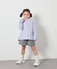KJJEB21059 a.v.v KIDS(アー・ヴェ・ヴェ) [140-150]【撥水加工/洗濯機で洗える】バックタックブルゾン ラベンダー