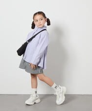 KJJEB21059 a.v.v KIDS(アー・ヴェ・ヴェ) [140-150]【撥水加工/洗濯機で洗える】バックタックブルゾン ラベンダー