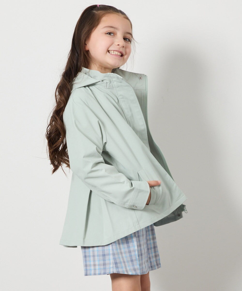 KJJEB21059 a.v.v KIDS(アー・ヴェ・ヴェ) [140-150]【撥水加工/洗濯機で洗える】バックタックブルゾン ラベンダー