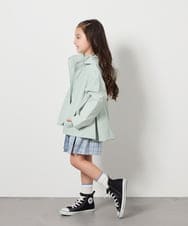 KJJEB21059 a.v.v KIDS(アー・ヴェ・ヴェ) [140-150]【撥水加工/洗濯機で洗える】バックタックブルゾン ラベンダー
