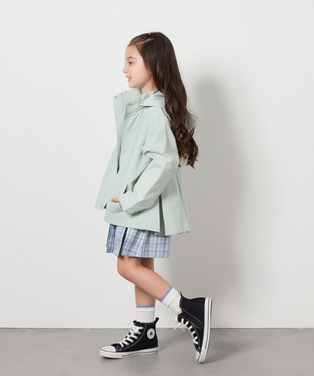 KJJEB21059 a.v.v KIDS(アー・ヴェ・ヴェ) [140-150]【撥水加工/洗濯機で洗える】バックタックブルゾン ラベンダー