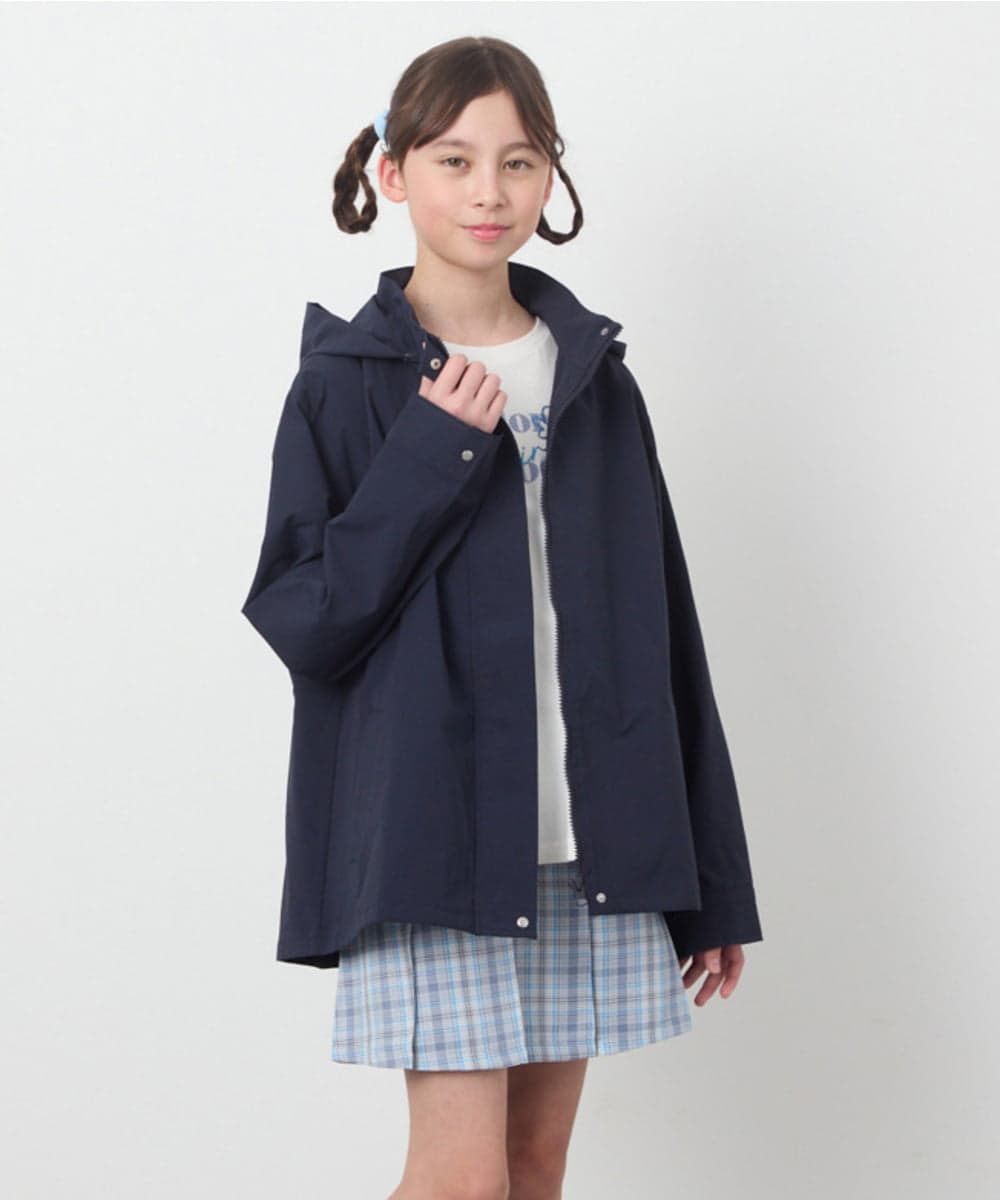 KJJEB21059 a.v.v KIDS(アー・ヴェ・ヴェ) [140-150]【撥水加工/洗濯機で洗える】バックタックブルゾン ラベンダー