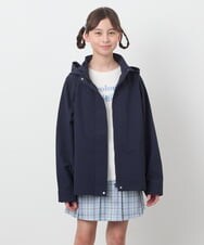 KJJEB21059 a.v.v KIDS(アー・ヴェ・ヴェ) [140-150]【撥水加工/洗濯機で洗える】バックタックブルゾン ラベンダー