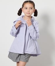 KJJEB21059 a.v.v KIDS(アー・ヴェ・ヴェ) [140-150]【撥水加工/洗濯機で洗える】バックタックブルゾン ラベンダー