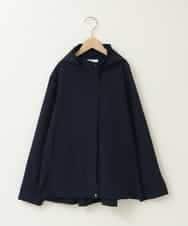KJJEB21059 a.v.v KIDS(アー・ヴェ・ヴェ) [140-150]【撥水加工/洗濯機で洗える】バックタックブルゾン ネイビー