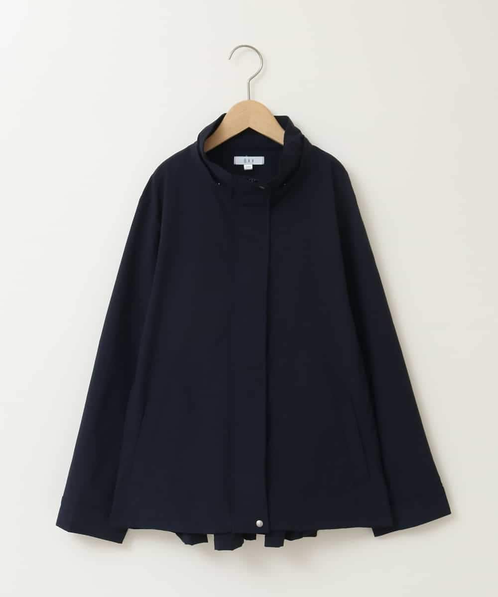 KJJEB21059 a.v.v KIDS(アー・ヴェ・ヴェ) [140-150]【撥水加工/洗濯機で洗える】バックタックブルゾン ネイビー