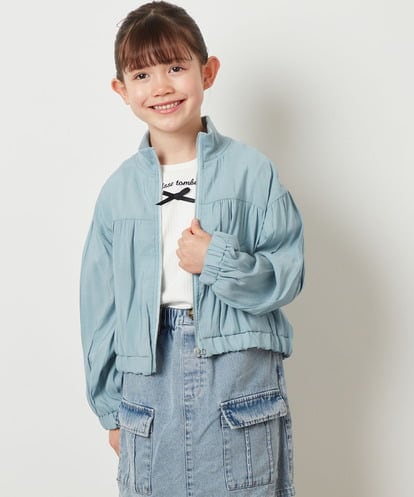 KJJGV01039 a.v.v KIDS [100-130]セミシアーボリュームブルゾン