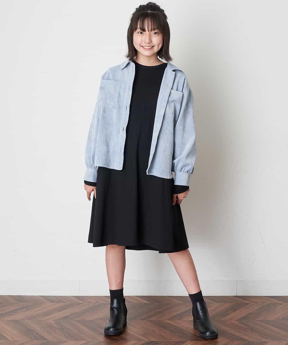 KJJJM21034 a.v.v KIDS(アー・ヴェ・ヴェ) [100-130]【セットアップ対応／洗濯機洗いOK】ブライトコールCPOジャケット ピンク