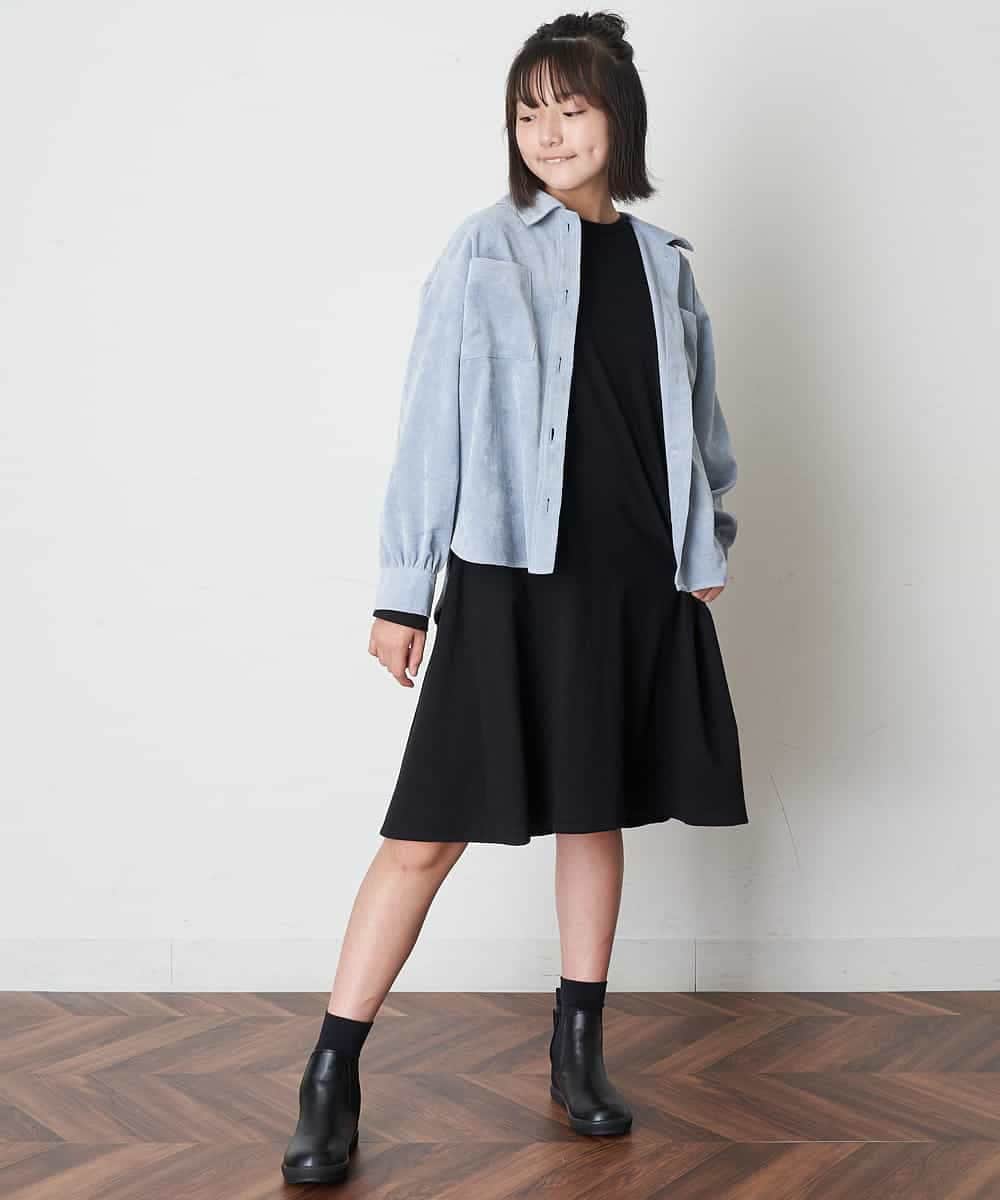 KJJJM21034 a.v.v KIDS(アー・ヴェ・ヴェ) [100-130]【セットアップ対応／洗濯機洗いOK】ブライトコールCPOジャケット ピンク