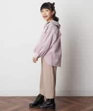 KJJJM21034 a.v.v KIDS(アー・ヴェ・ヴェ) [100-130]【セットアップ対応／洗濯機洗いOK】ブライトコールCPOジャケット ピンク