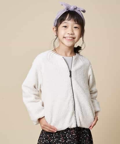 KJJKJ02039 a.v.v KIDS [100-130]ループボアジャケット[WEB限定サイズ]