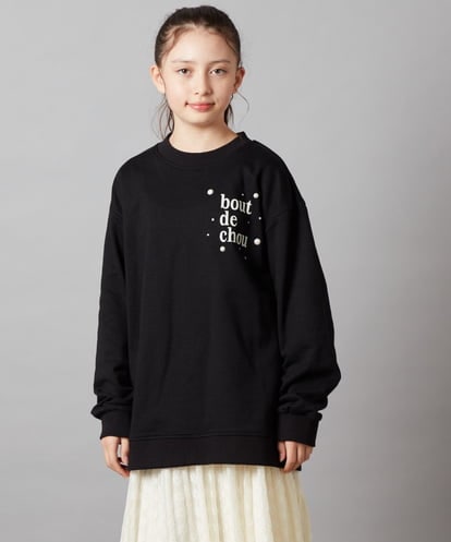 KJKAX76044 a.v.v KIDS [160]オーバーシルエット裏毛プルオーバー