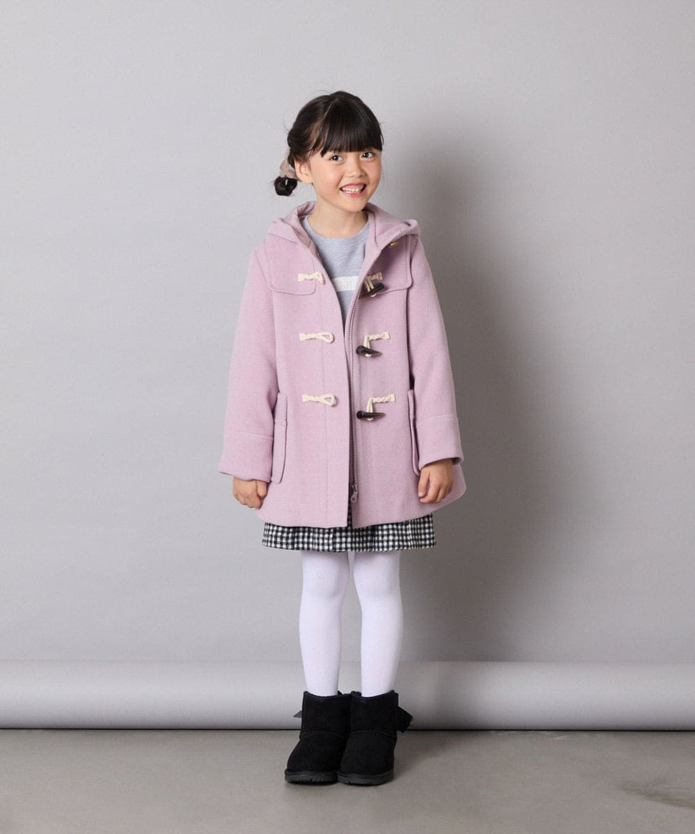 KJKBD02034 a.v.v KIDS(アー・ヴェ・ヴェ) [120-160]【おうちで洗える】レーステープカラートレーナー グレー
