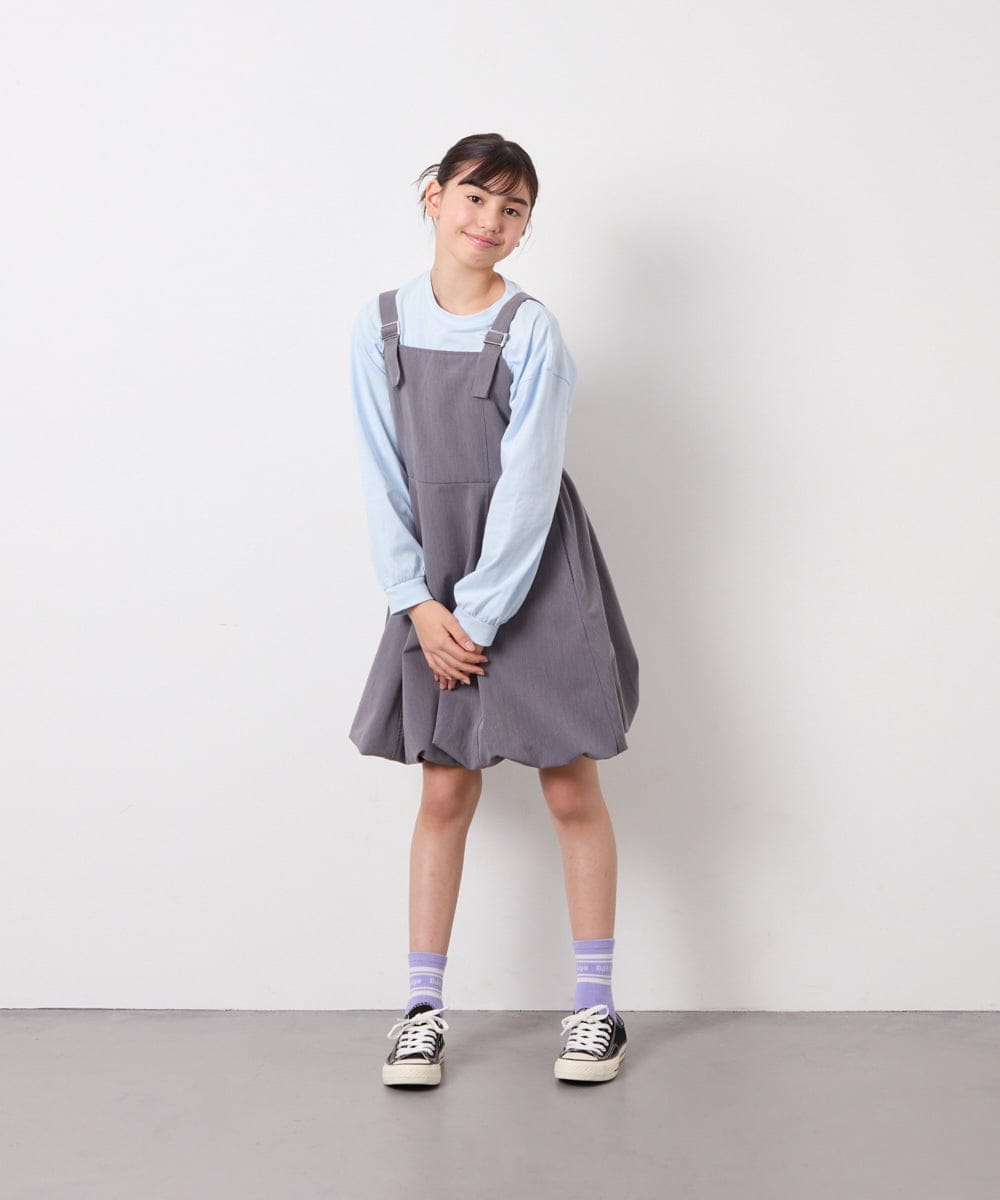 KJKED31026 a.v.v KIDS(アー・ヴェ・ヴェ) [120-160]ロゴアソートロンT ライトブルー