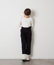 KJKEW34029 a.v.v KIDS(アー・ヴェ・ヴェ) [140-150]フリル袖カットソー ホワイト
