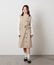 KJKEW34029 a.v.v KIDS(アー・ヴェ・ヴェ) [140-150]フリル袖カットソー ホワイト