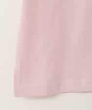 KJKGA23016 a.v.v KIDS(アー・ヴェ・ヴェ) 【累計1万枚販売/接触冷感/毛玉になりにくい/安心の綿100％】[100-130]シアーギンガムスリーブＴシャツ ピンク