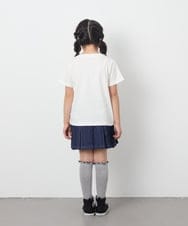 KJKGB22019 a.v.v KIDS(アー・ヴェ・ヴェ) 【接触冷感/ジメジメ対策/毛玉になりにくい/安心の綿100％】[140-150]アソートロゴＴシャツ ブラック