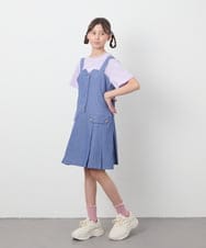 KJKGB22019 a.v.v KIDS(アー・ヴェ・ヴェ) 【接触冷感/ジメジメ対策/毛玉になりにくい/安心の綿100％】[140-150]アソートロゴＴシャツ ブラック